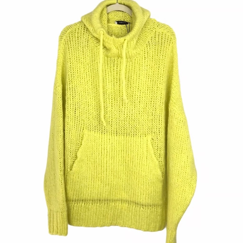 Cozy Yellow Knit Sweater